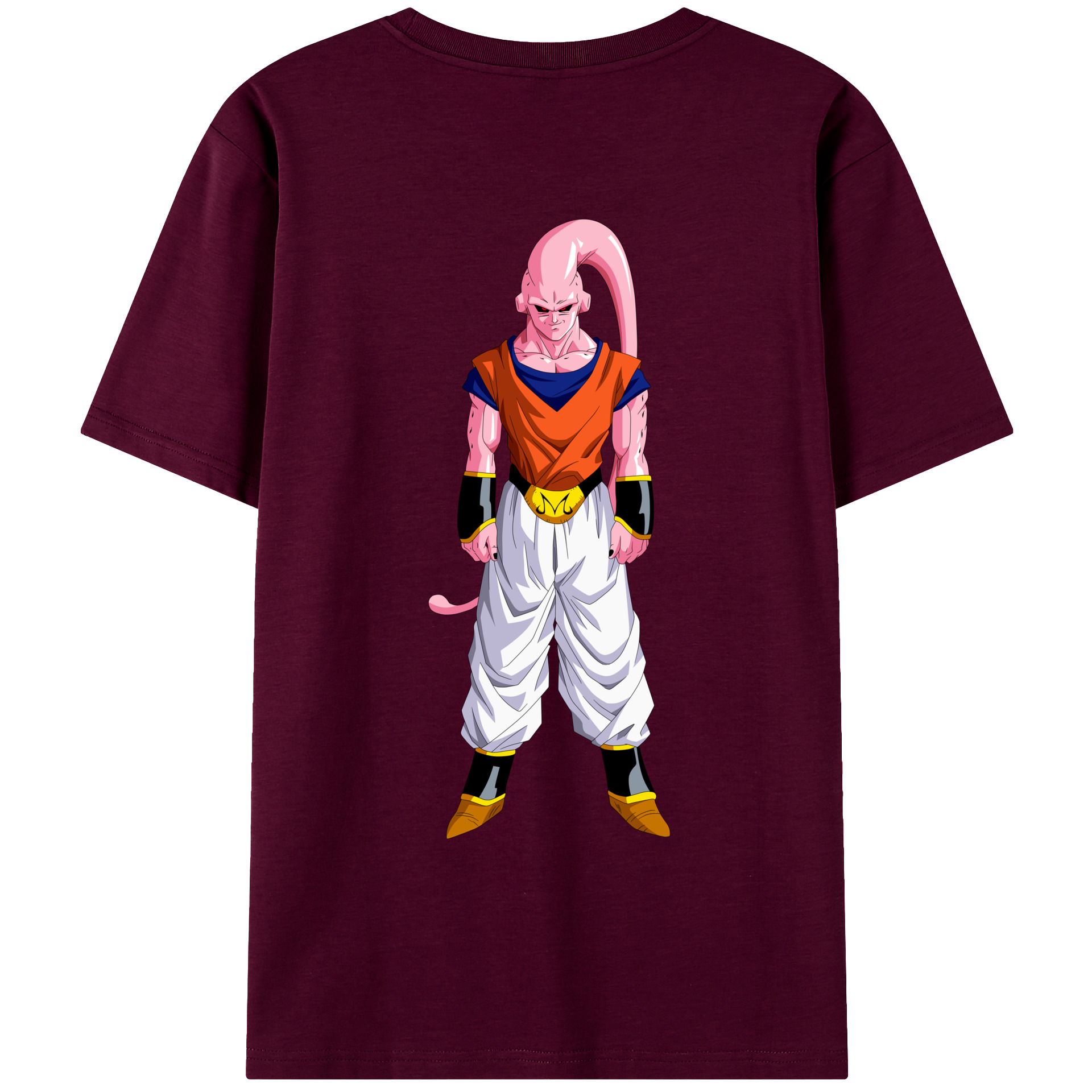 （画像用） ドラゴンボール 魔人ブウ DRAGON BALL Majin Buu レディース半袖Tシャツ(バックプリント)